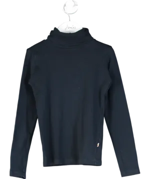 Bonpoint Blue Thin Turtleneck Sweater 8 Years
