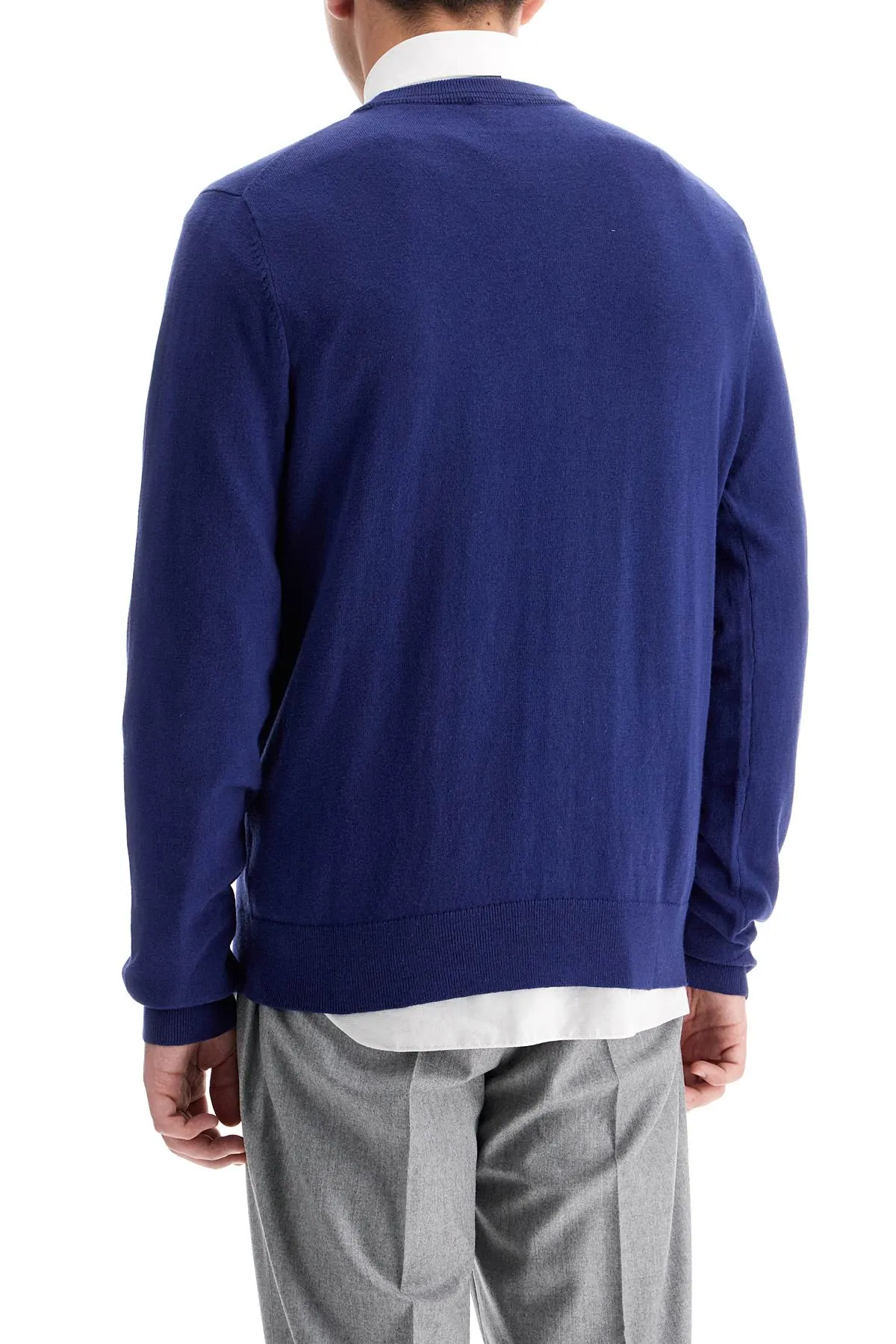 cotton and wool blend pullover sweater
