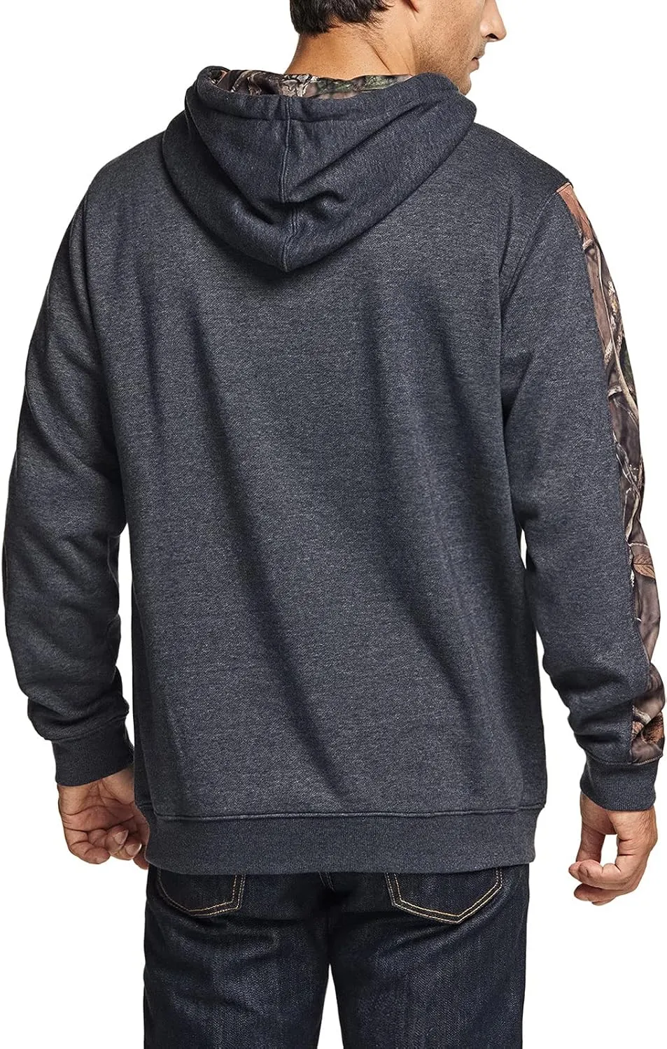 CQR Men's Winter Fleece Pullover Hoodies, Thermal Long Sleeve Hooded Sweatshirt, Cotton-Blend Outdoor/Tactical Shirts
