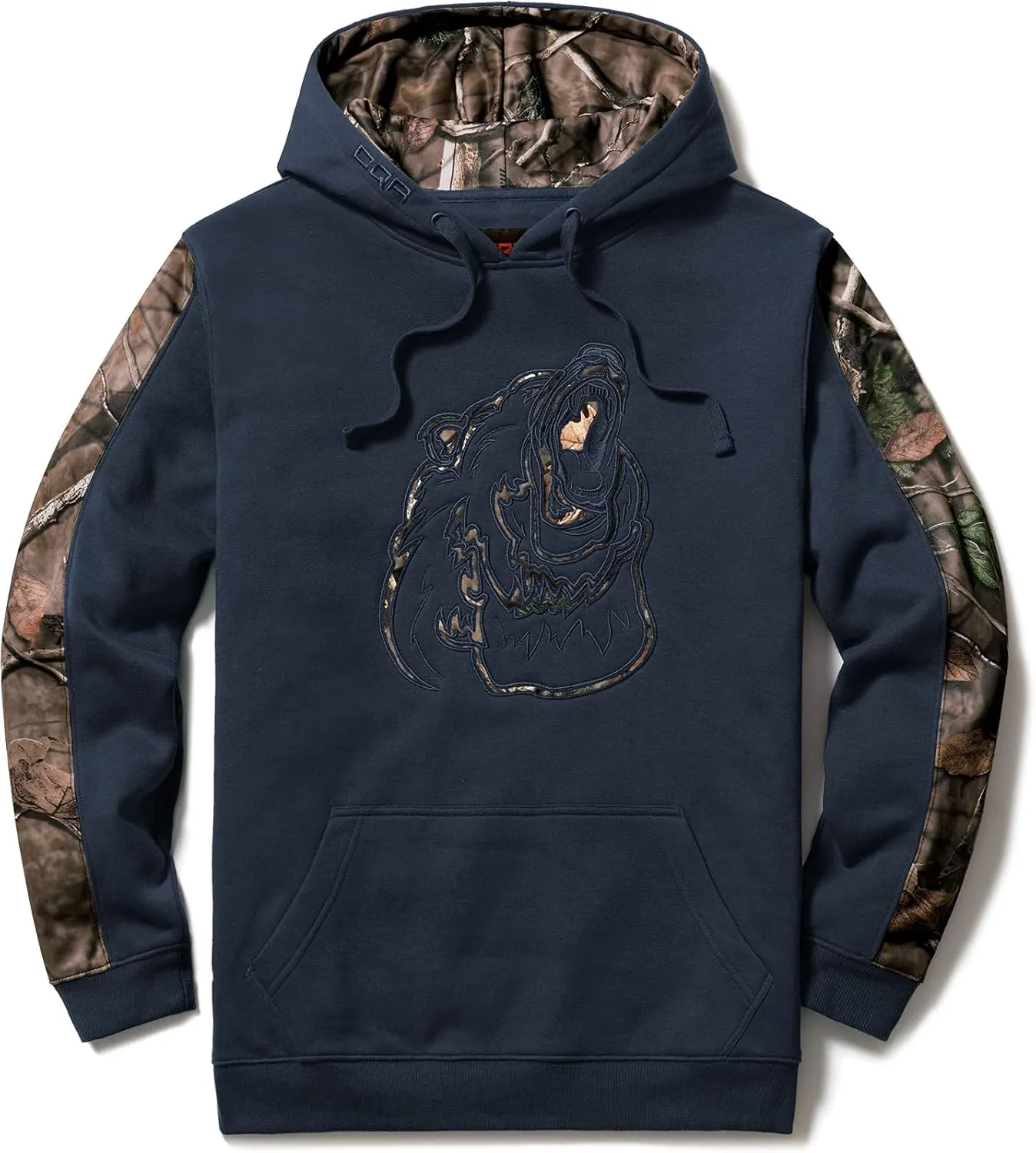 CQR Men's Winter Fleece Pullover Hoodies, Thermal Long Sleeve Hooded Sweatshirt, Cotton-Blend Outdoor/Tactical Shirts