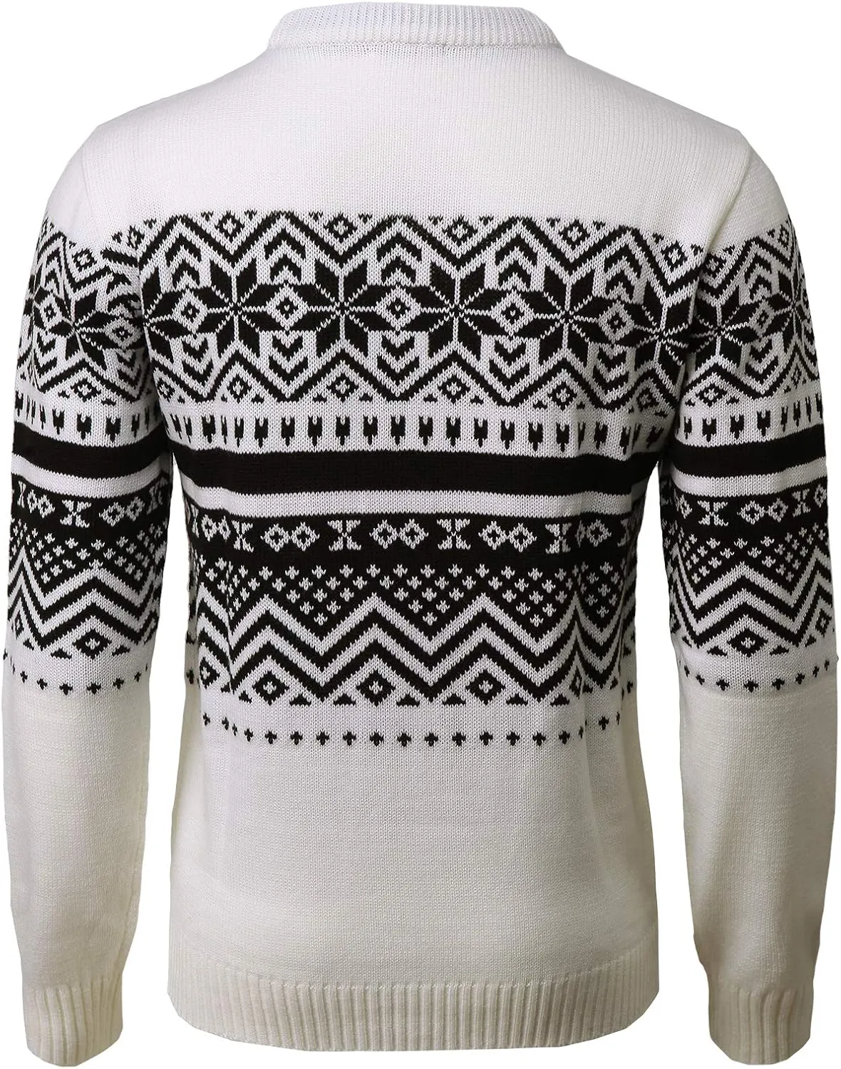 H2H Mens Casual Slim Fit Knitted Christmas Sweaters Holiday Party