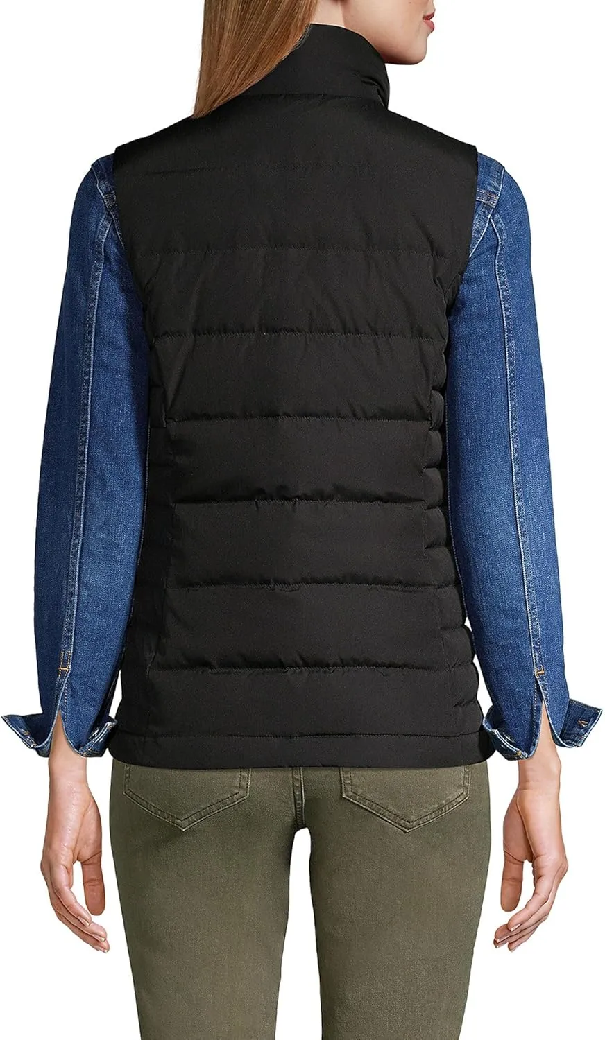 Lands' End Men's Down Puffer Vest