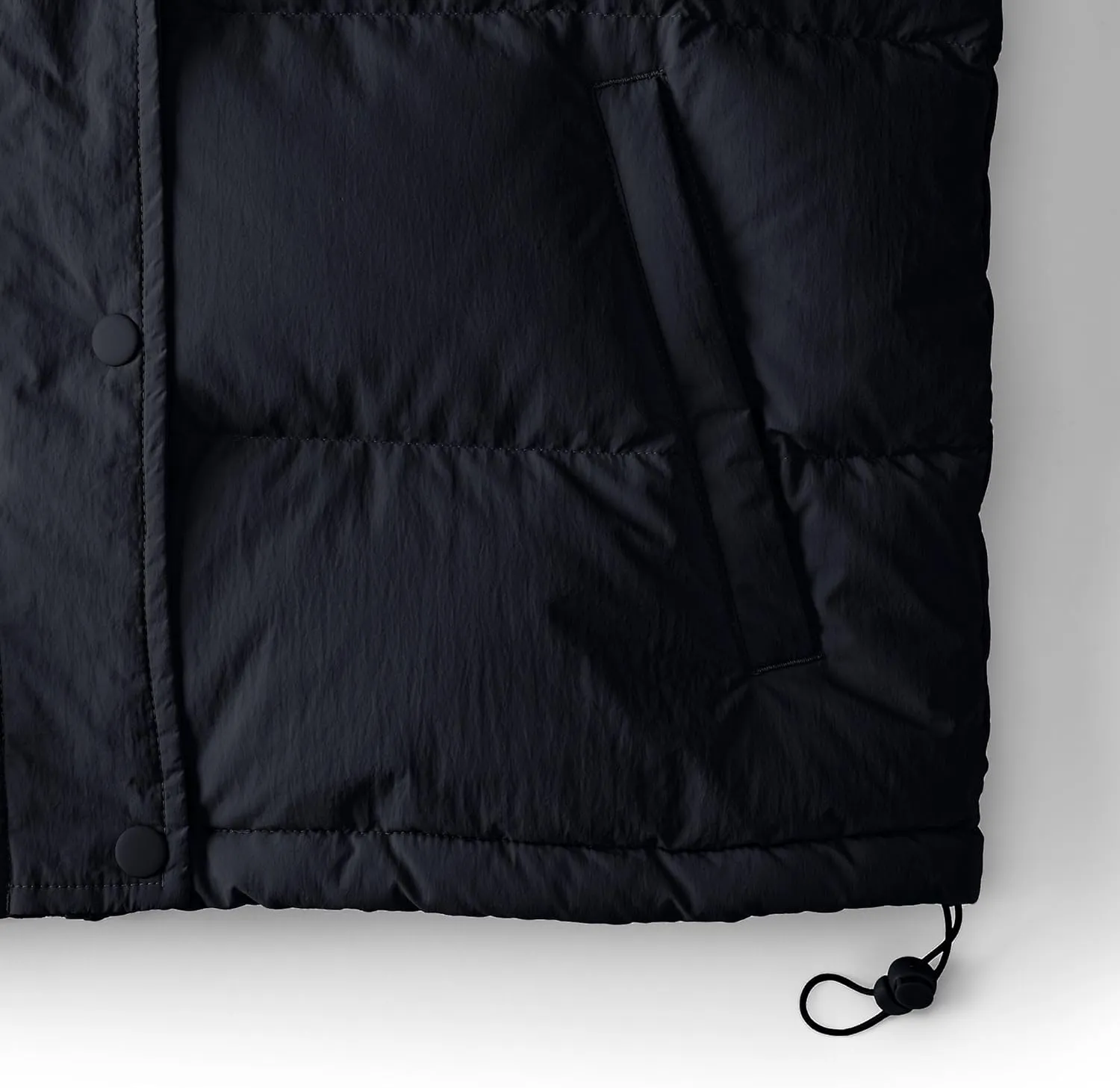 Lands' End Women's Wide Channel 600 Down Puffer Vest