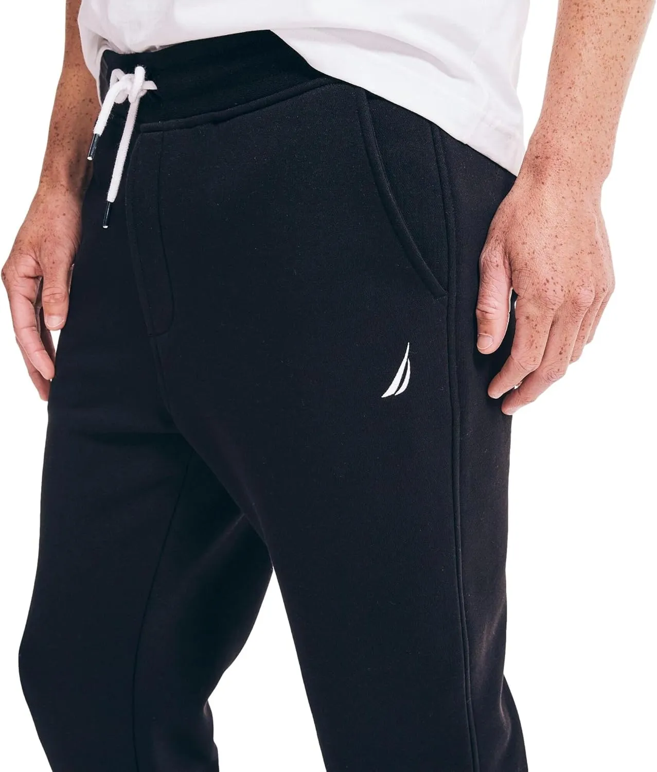 Nautica Men's Anchor Fleece Basic Joggers