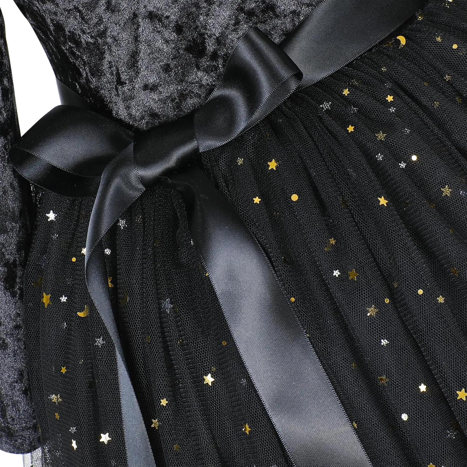 Toddler Velvet Dress Long Sleeve Baby Girls Tulle Tutu Party Dresses for Special Occasion